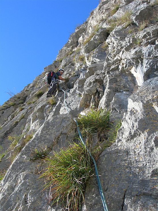 Corna di Medale - Via Cassin