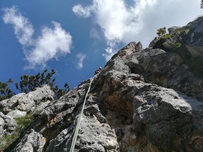 Guglia del rifugio - Spigolo Maestro