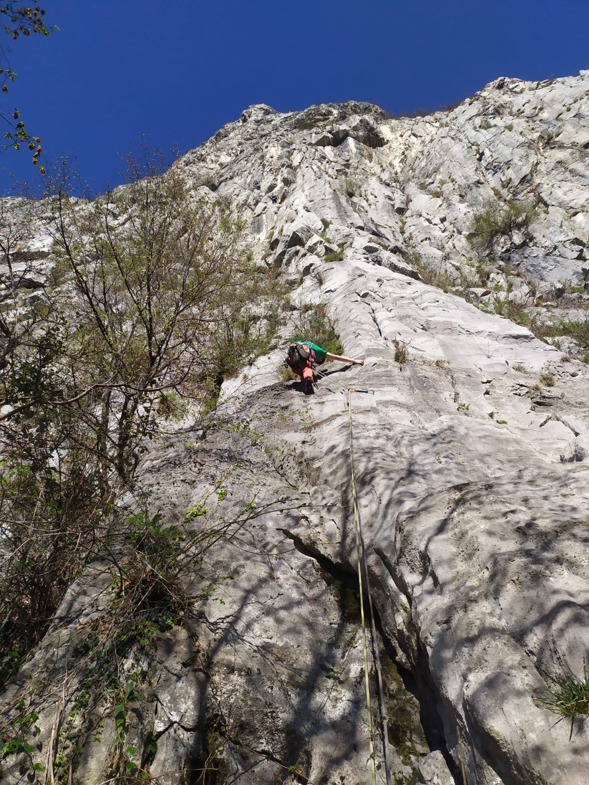 Corna di Medale - Via Anniversario - 1° tiro